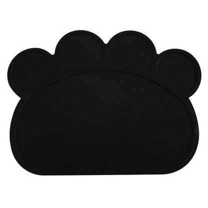 Waterproof Pet Mat for Dog Cat Silicone Pet Food Pad Pet Bowl Drinking Mat Dog Feeding Placemat Easy Washing