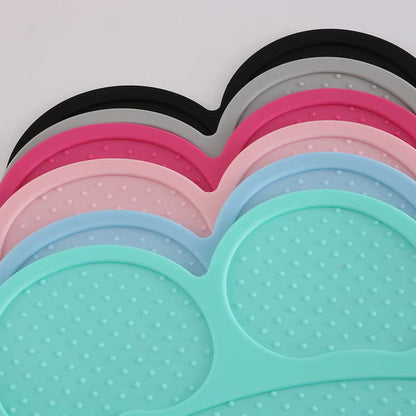 Waterproof Pet Mat for Dog Cat Silicone Pet Food Pad Pet Bowl Drinking Mat Dog Feeding Placemat Easy Washing