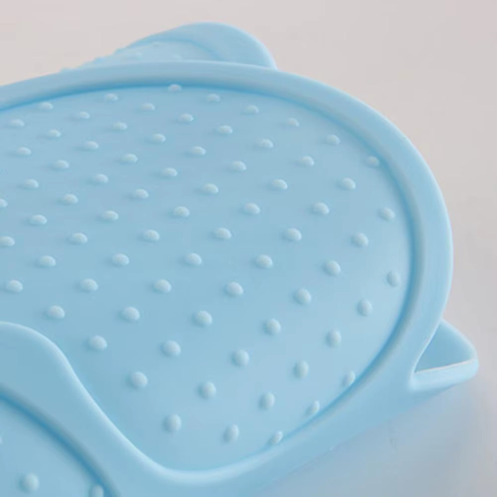 Waterproof Pet Mat for Dog Cat Silicone Pet Food Pad Pet Bowl Drinking Mat Dog Feeding Placemat Easy Washing